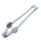 Osher Internal Caliper, Dull Finish, Measures Up To 10mm In 1mm increments, Uses Fine Pointed Tips, And Overall Length Of 2 3/4" (68mm)  